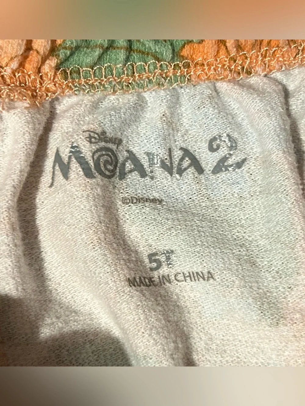 Moana 2 Girls Size 5T Shorts